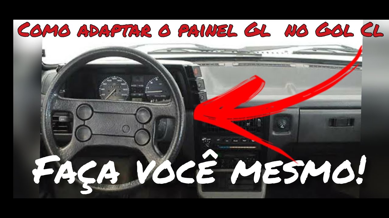 Adaptar painel satélite no lugar do painel do gol cl.
