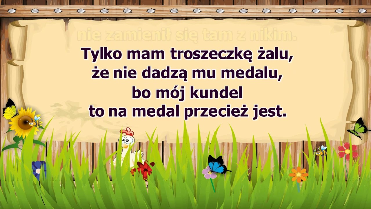 Fasolki - Kundel Bury - z wokalem ( karaoke )