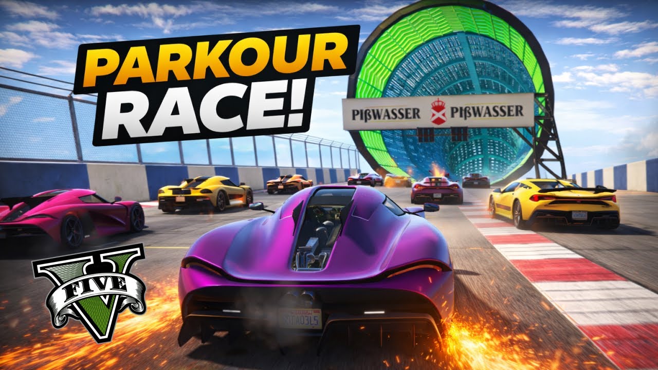 Fast Parkour Race For Fast Players 🛫 | Gta Online Gameplay