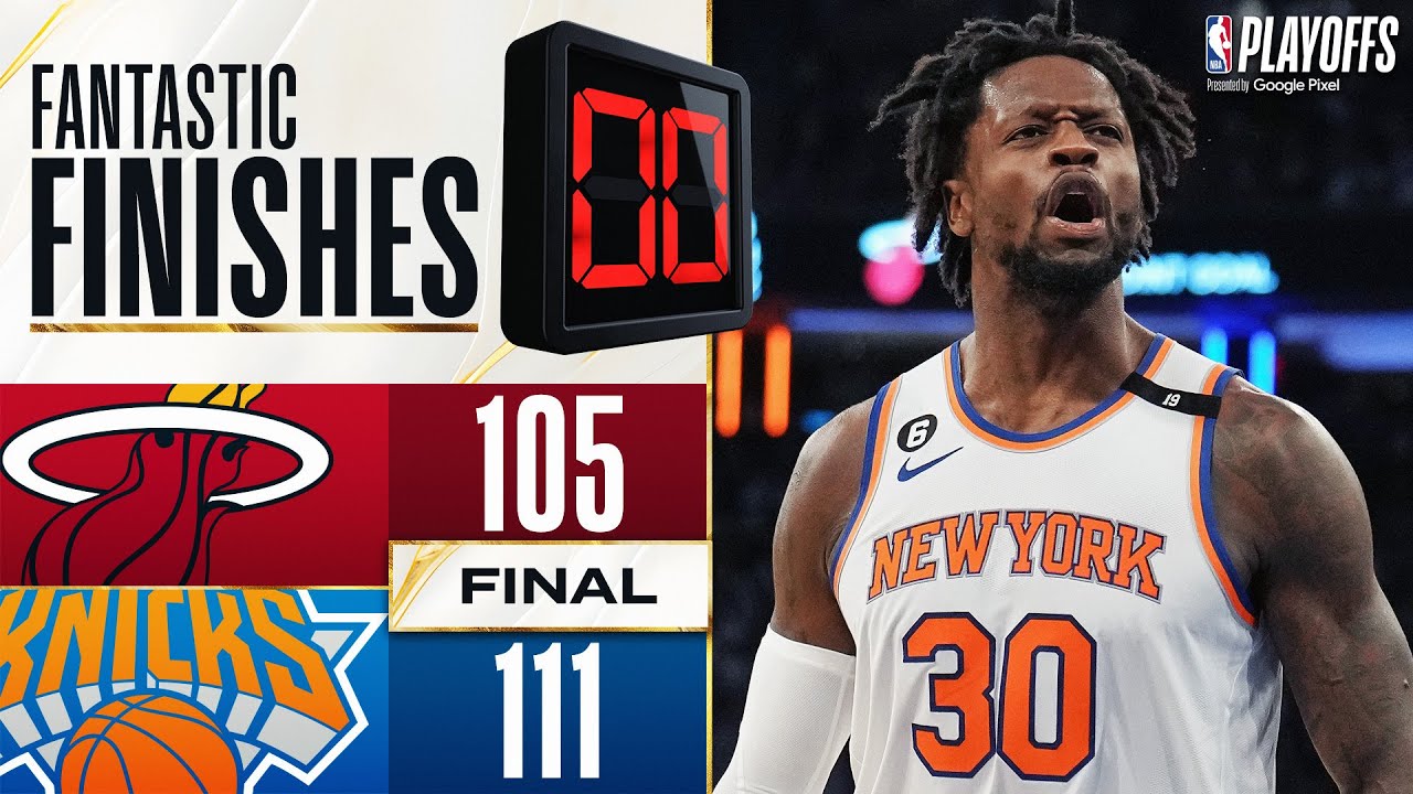 Final 2:40 WILD ENDING #8 HEAT vs #5 KNICKS - Game 2! | May 2, 2023
