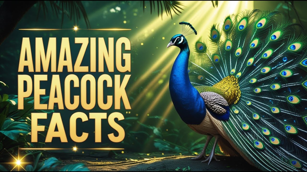 Amazing Peacock Facts 🦚 | Stunning 3D Wildlife Documentary & Nature’s Most Beautiful Bird