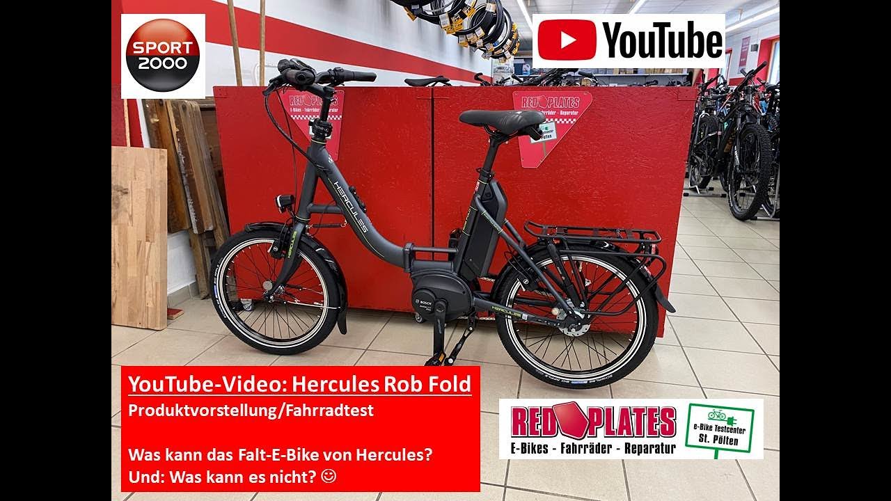 Hercules Klapprad Rob Fold - Produkttest / Fahrradvorstellung