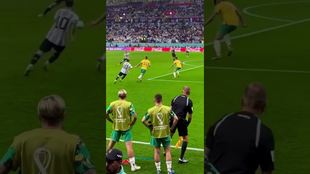 Messi fez HISTÓRIA contra a Austrália na Copa 😱⚽