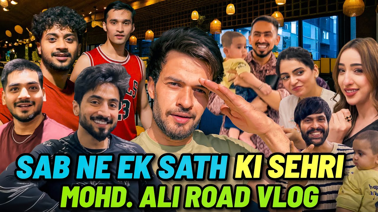 SAB NE EK SATH KI SEHRI | SHADAN FAROOQUI VLOG