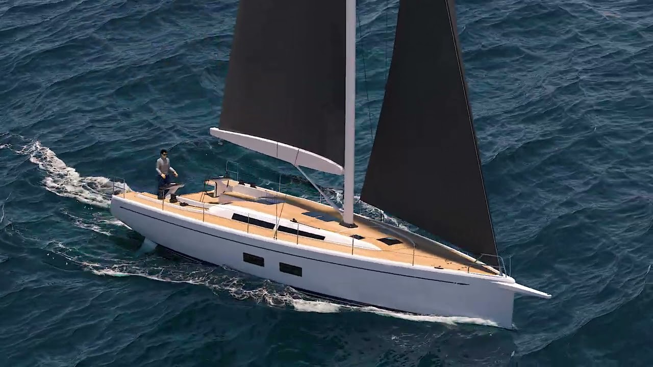 Swan 51   Drone Video by FRERS