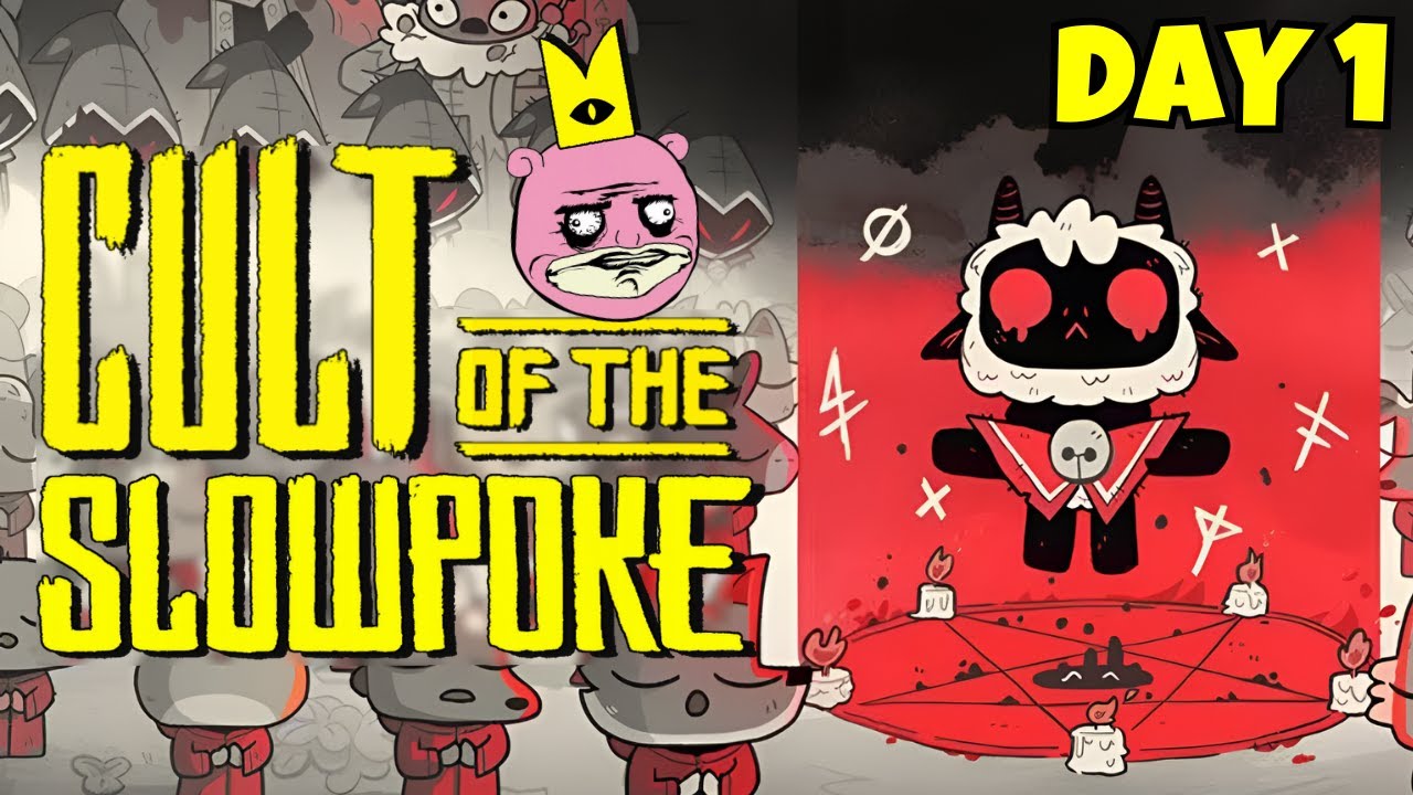 JOIN CULT OF THE SLOWPOKE! | mOY & Cult of the Lamb | Day 1