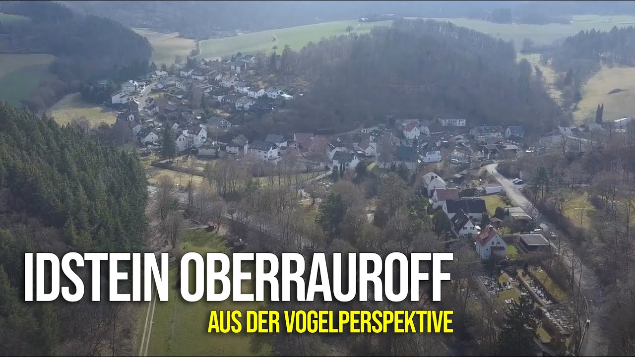 Idstein OBERAUROFF von oben - der kleine Stadtteil von Idstein im Taunus aus der Vogelperspektive