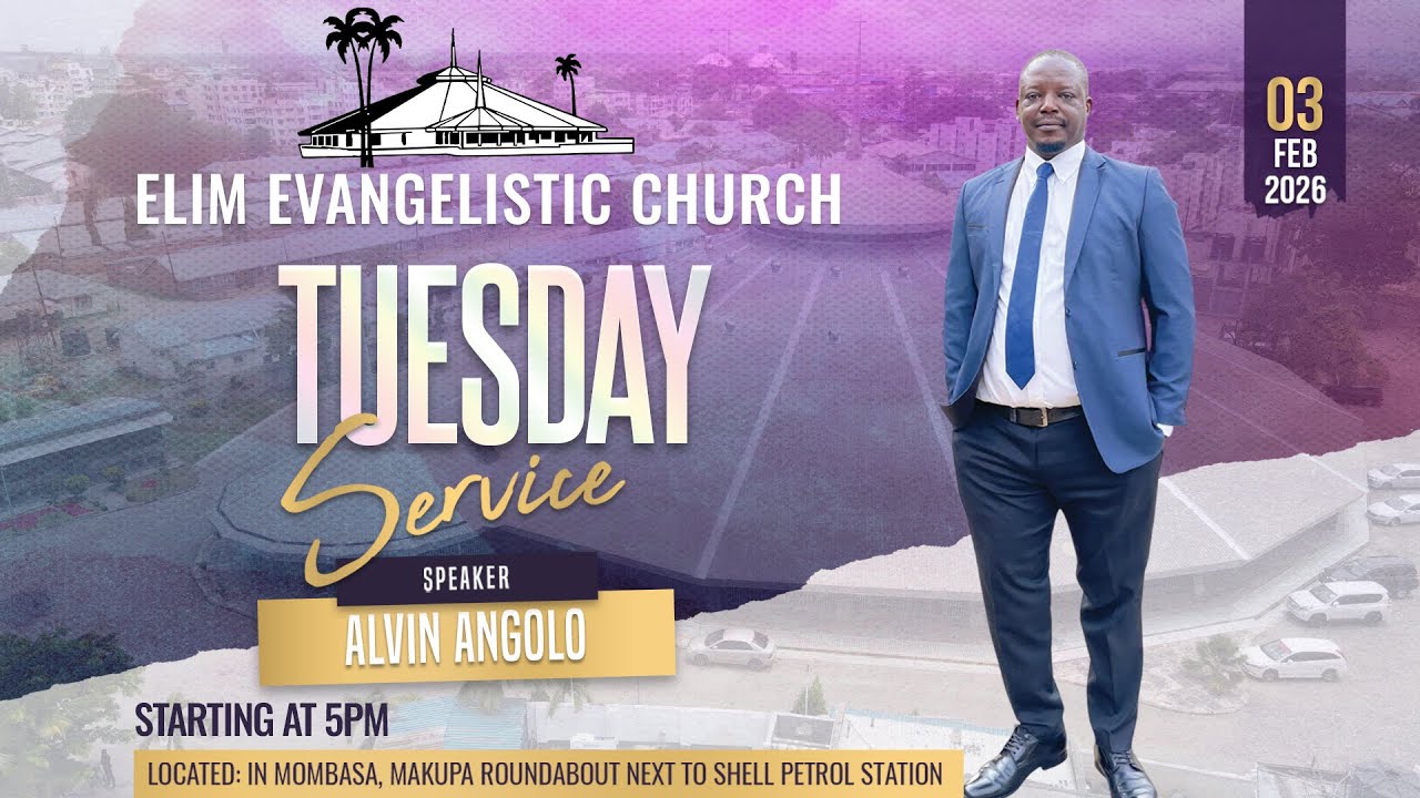 TUESDAY SERVICE 03/02/26 SERMON: GET THE RIGHT PRESCRIPTION FOR YOUR KINGDOM GLASSES || ALVIN ANGOLO