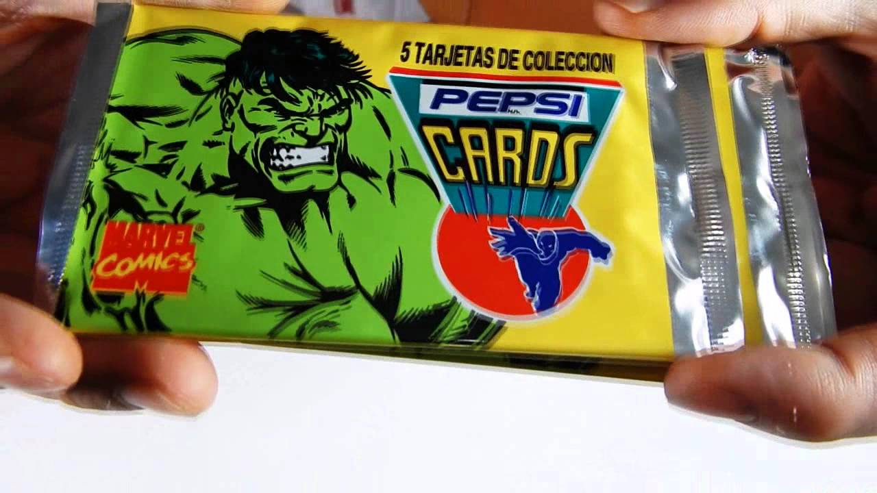 Unboxing  de una Caja de Pepsi Cards '94
