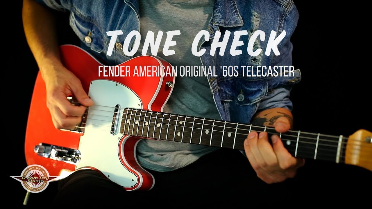 TONE CHECK: Fender American Original '60s Telecaster Demo | No Talking