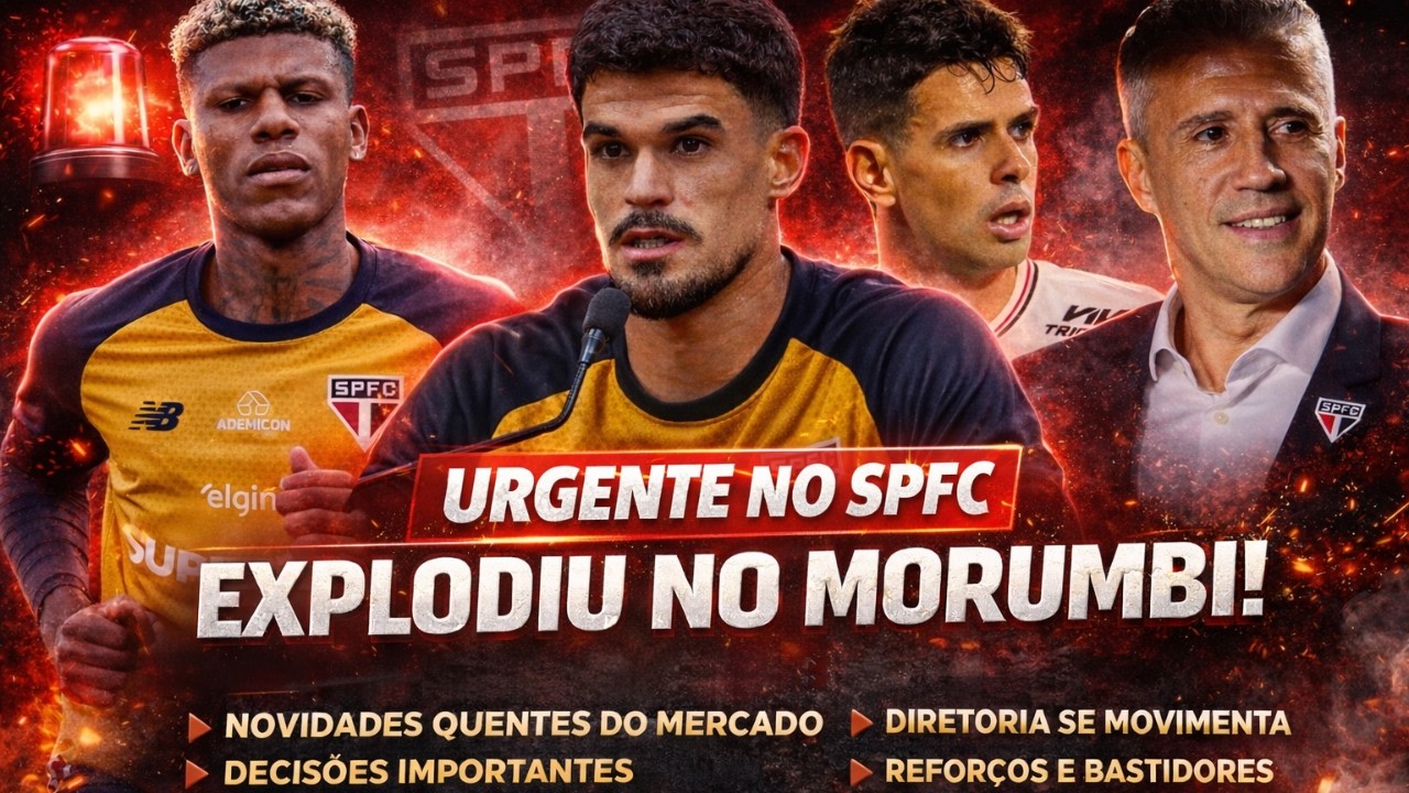 SPFC VEM FORTE COM REFORÇOS - NOVIDADES NA REAPRESENTAÇÃO -   TEM ATACANTE - REFORÇO JÁ PODE JOGAR