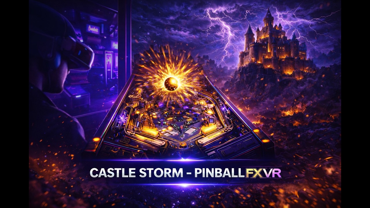 Castle Storm Pinball VR 🏰⚡ Full Gameplay | Medieval Fantasy VR Pinball