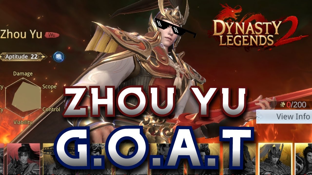 Zhou Yu Cooking Too Hard 🔥 [Dynasty Legends 2]