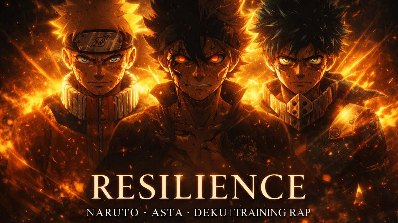 RESILIENCE TRAINING | Built Through Pain (Anime Training Dark Rap)