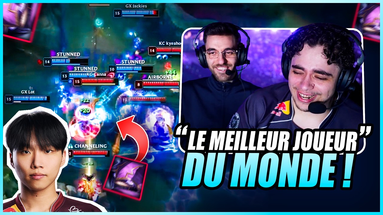 La r&eacute;action de Kameto au flank de Canna sur Kennen contre GX (c'est l&eacute;gendaire)