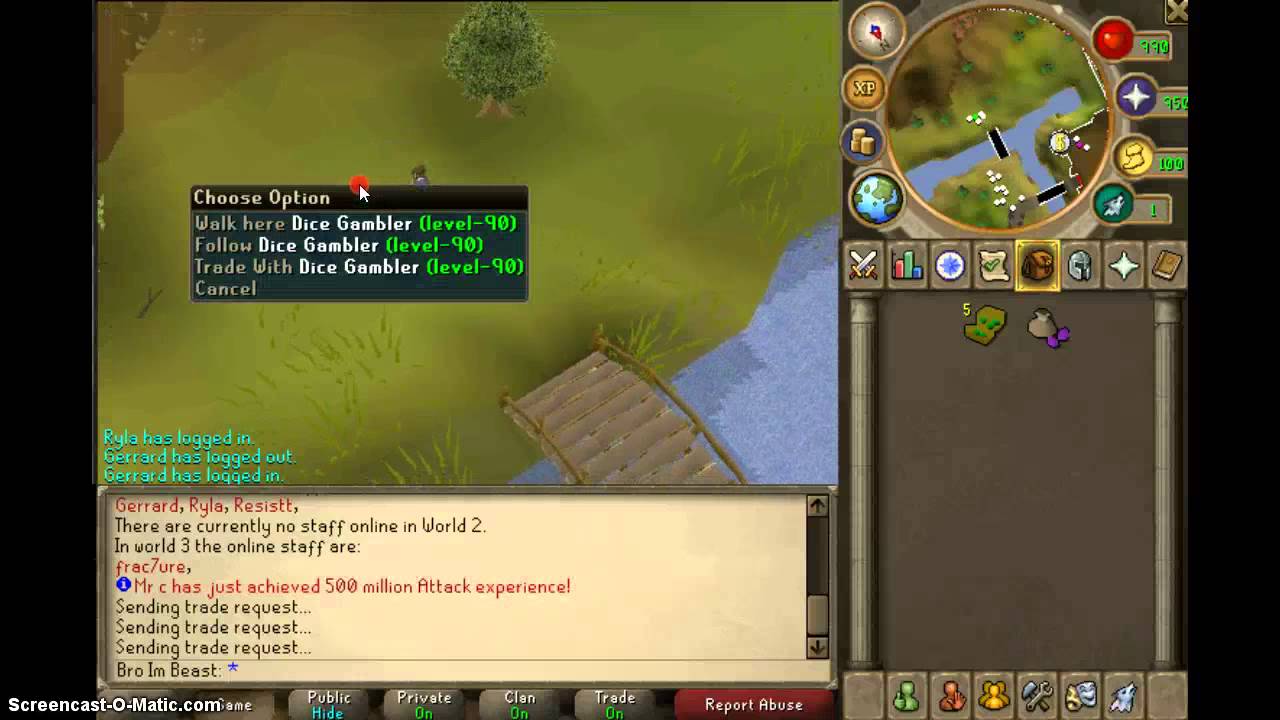 IKOV scammer - dice gambler - 200m pot!