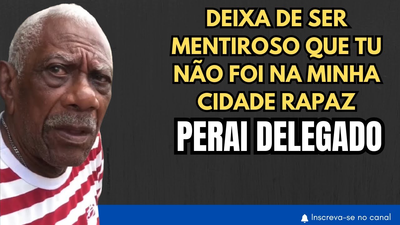 CARCAMANO VISITOU a cidade do DELEGADO