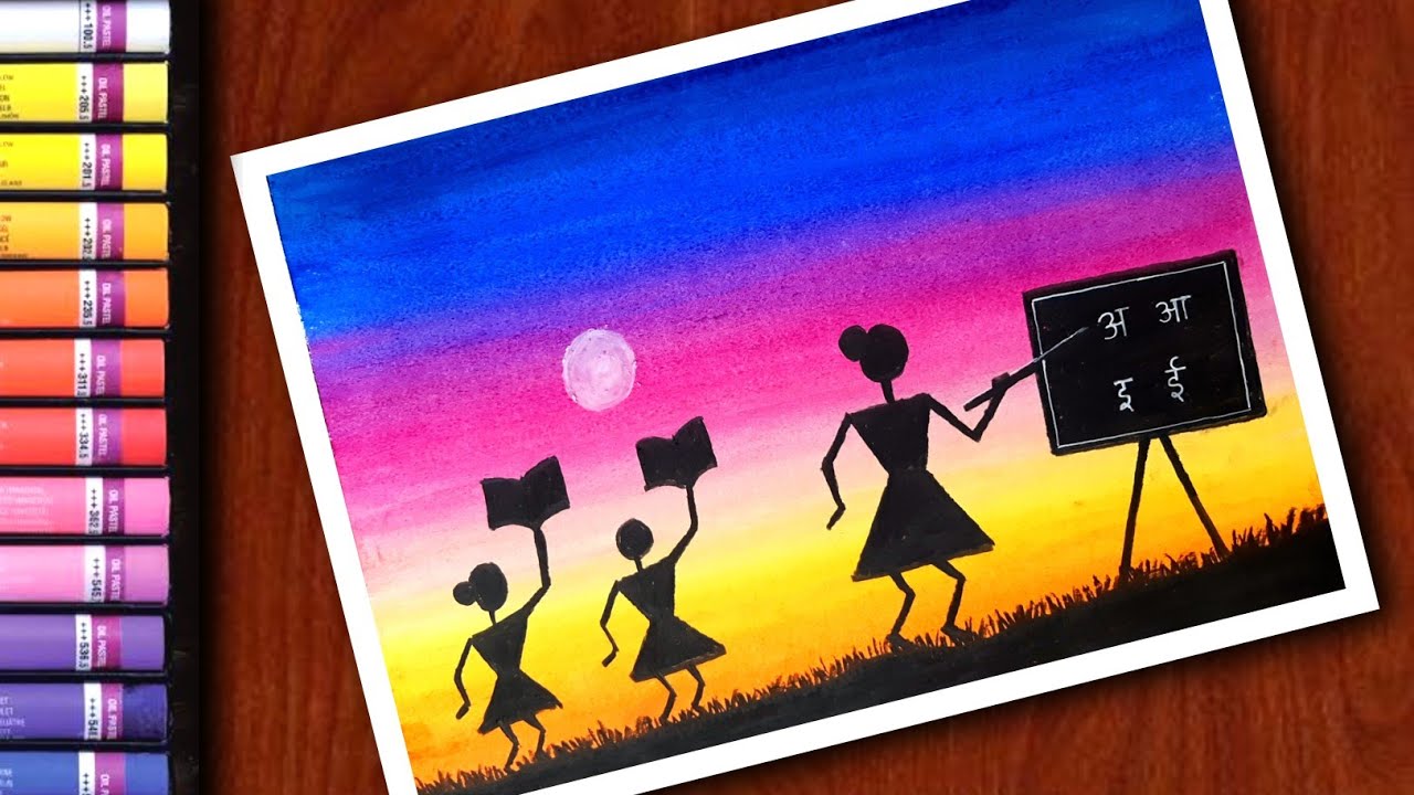 Tribal Empowerment Drawing | Tribal Art | Warli Art