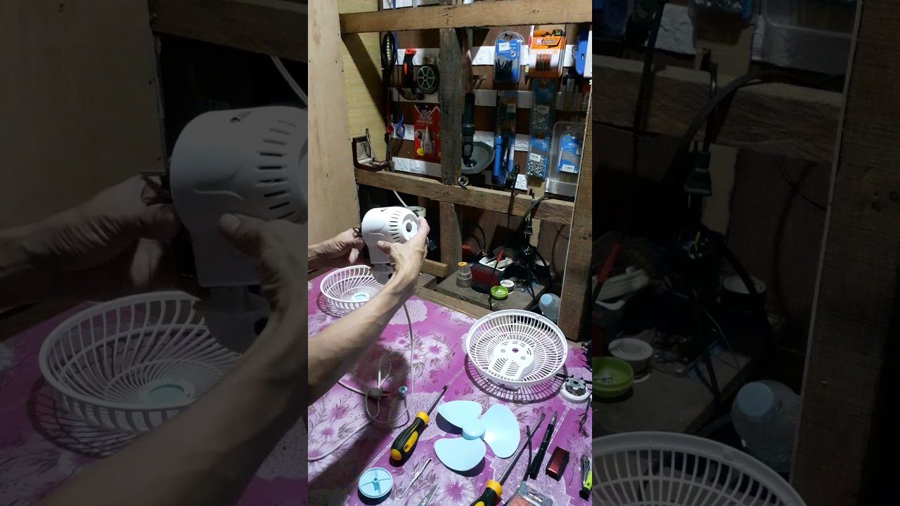 Fashion Table Clip Fan ||Ep3:DIY ROLL TESTING|| ZW-180|50Hz|220V|20W|Class:E|FUNCTION OR NOT ?