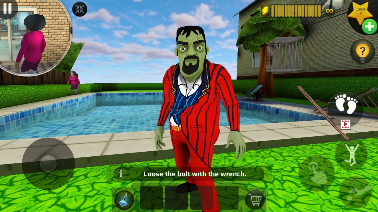 Scary Teacher 3D -miss t run away from mr stranger