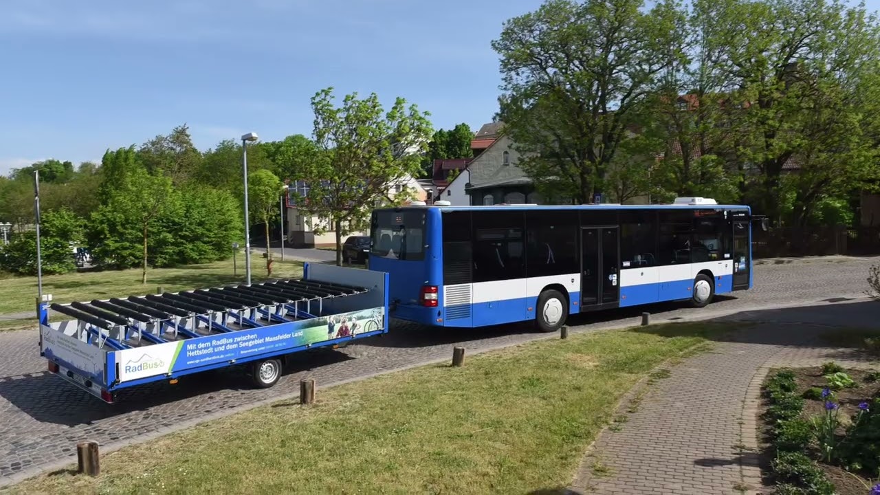 Offizieller Start f&uuml;r den RadBus￼ im Mansfelder Land.￼