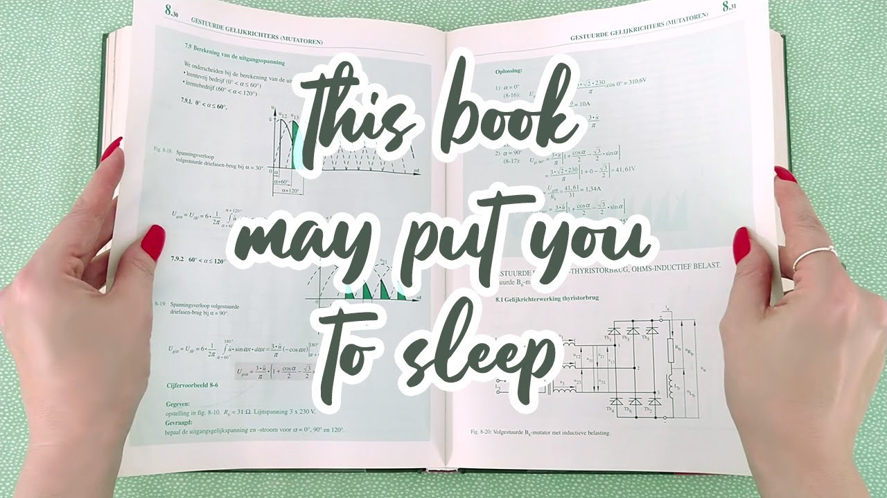 ASMR This Book Will Make You Yawn &bull; Crinkles &bull; Page Turning &bull; No Talking
