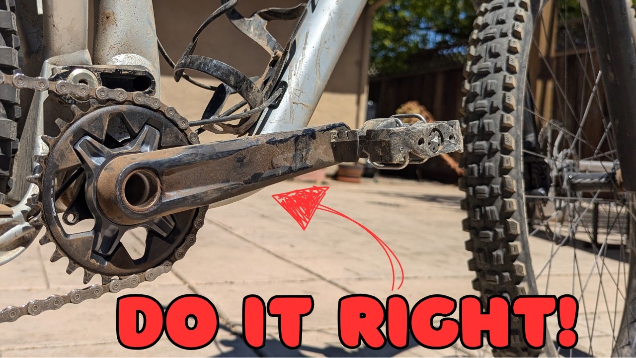 Как правильно установить шатуны Shimano!