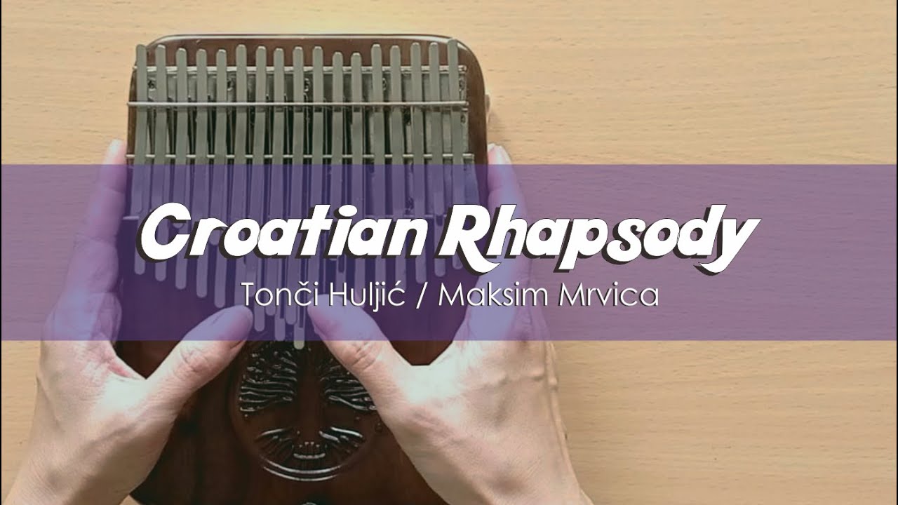 Croatian Rhapsody (Maksim Mrvica) | 34-Keys Chromatic Kalimba Cover With Number & Letter Notations