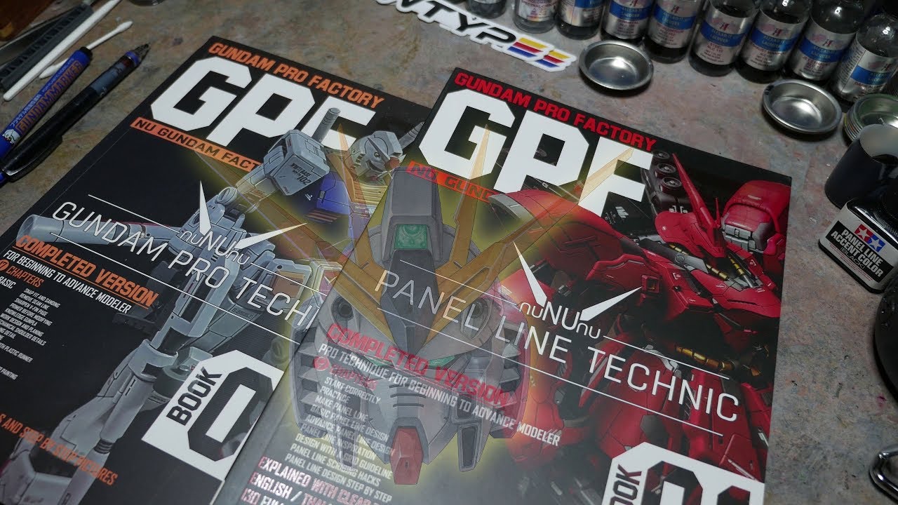 Gundam Pro Factory Book 1& 2 (Review)