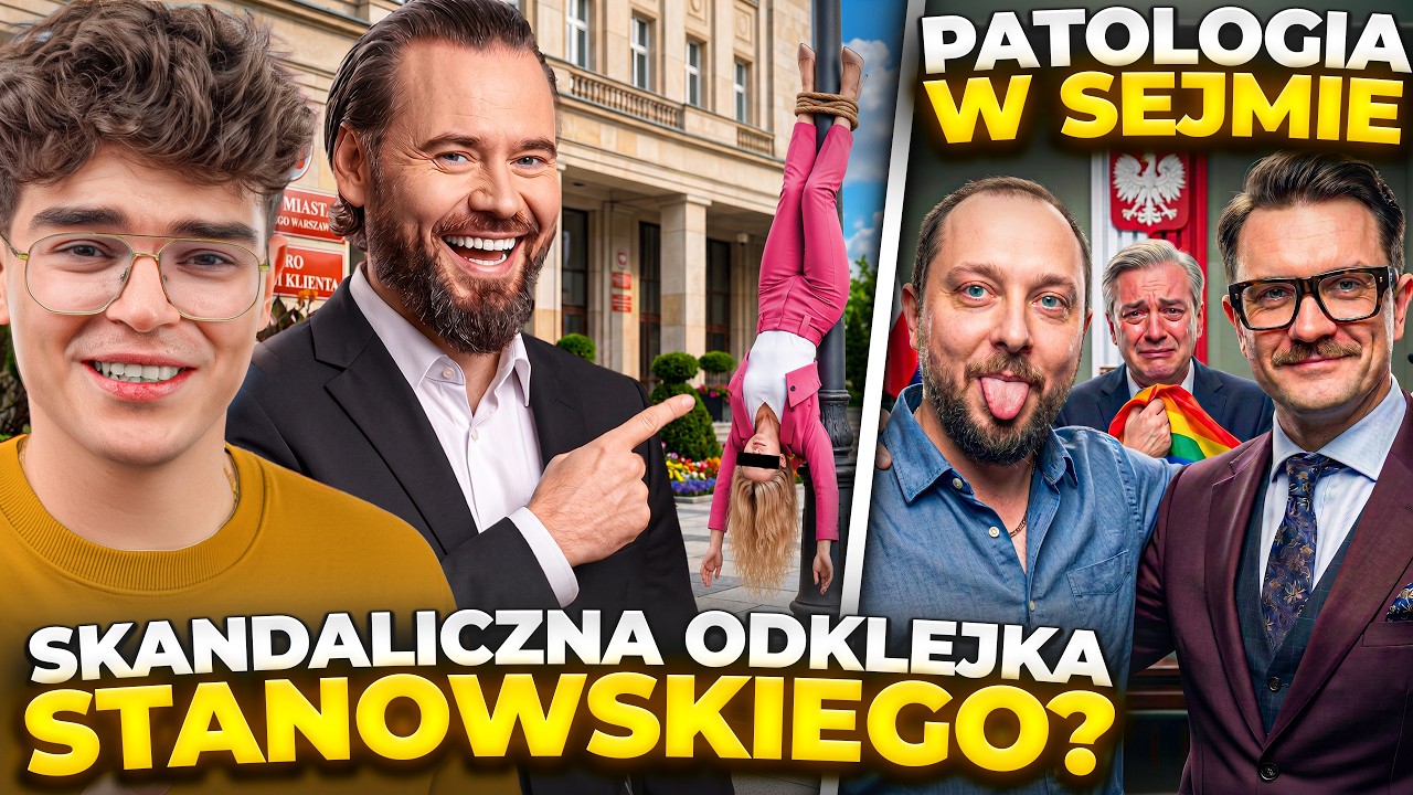 PATOSTREAMER W POLSKIM SEJMIE (STANOWSKI, MAGICAL, GATES, EPSTEIN, TRUMP, BELFAST)