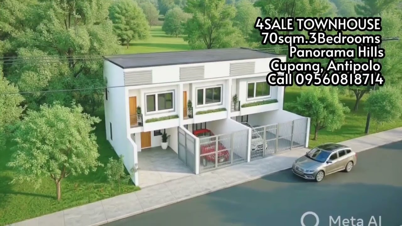 Pre Selling 70sqm. 3Bedrooms Triplex House Panorama Hills Antipolo