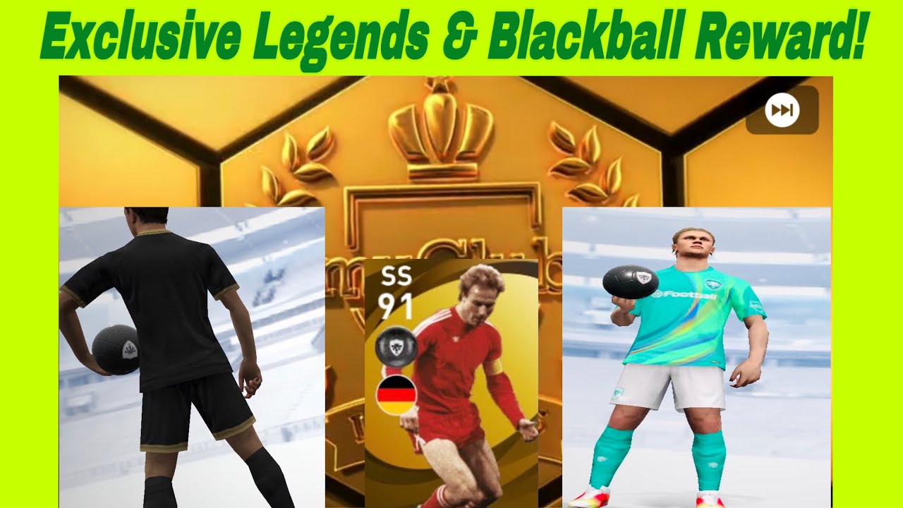 Exclusive: Legend worldwide and Free blackball Pack// Legend pack working trick| Pes 2021 Mobile