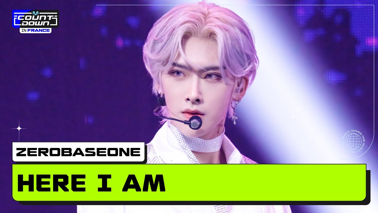ZEROBASEONE (제로베이스원) - 난 빛나 (Here I Am) | MCOUNTDOWN IN FRANCE