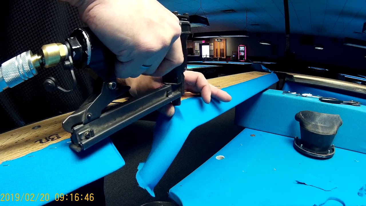 Installing new Simonis 860HR on a set of 7' Diamond Smart Table rails.