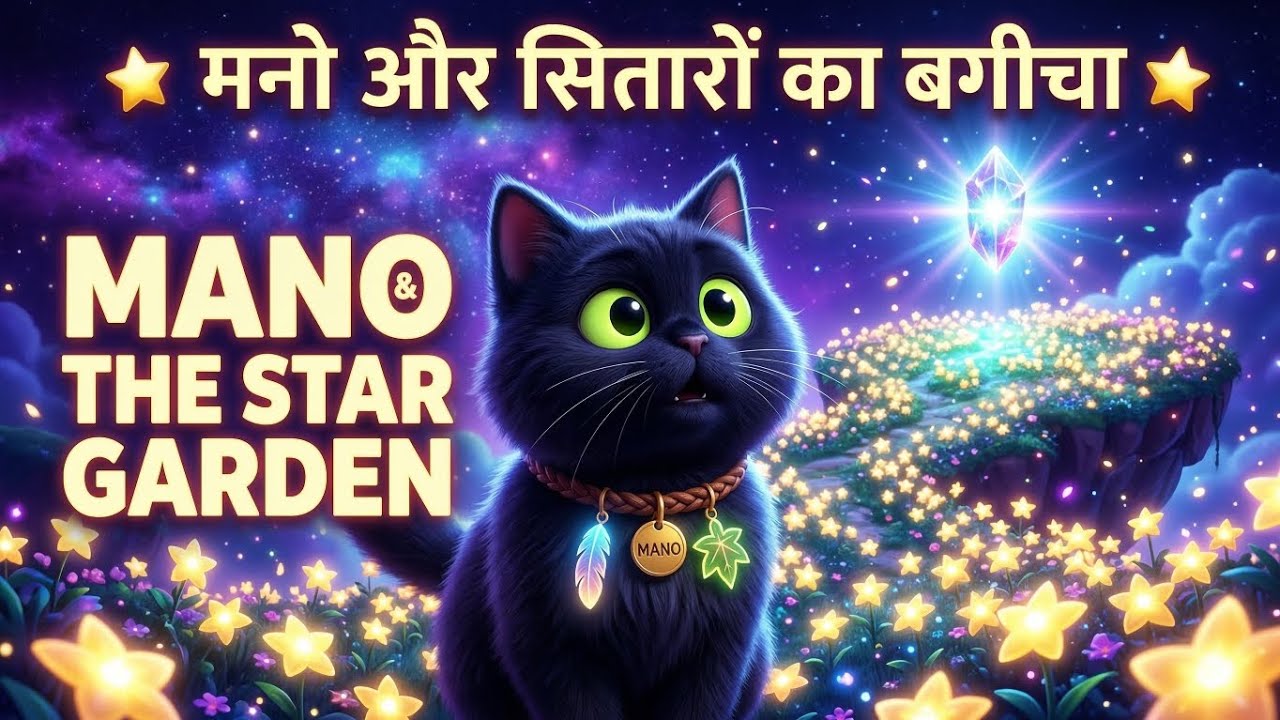 Mano and the star garden | new episode | Cartoon For Kids | Hindi stories 
