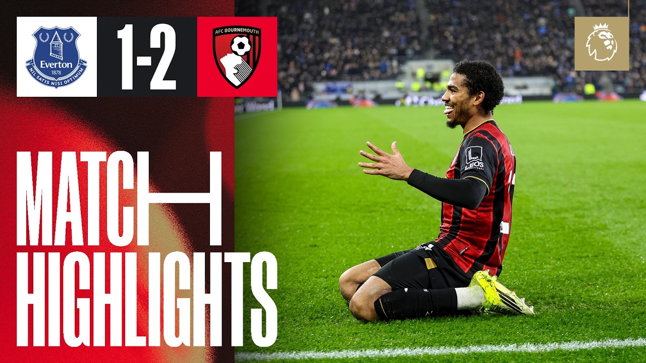 Rayan and Adli instrumental in HUGE second half turnaround | Everton 1-2 AFC Bournemouth