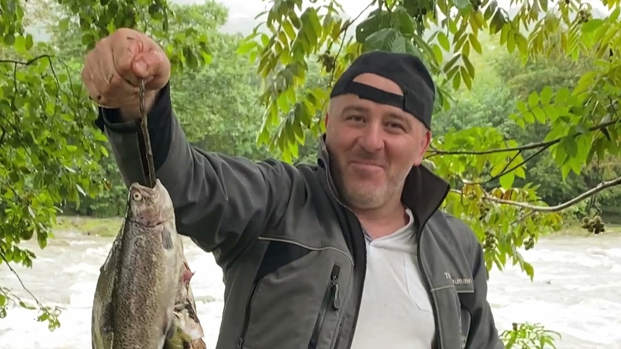 Бизнес в Грузии, остаться в живых.Смерть форели😭Беспощадный батумский дождь, река вышла из берегов!