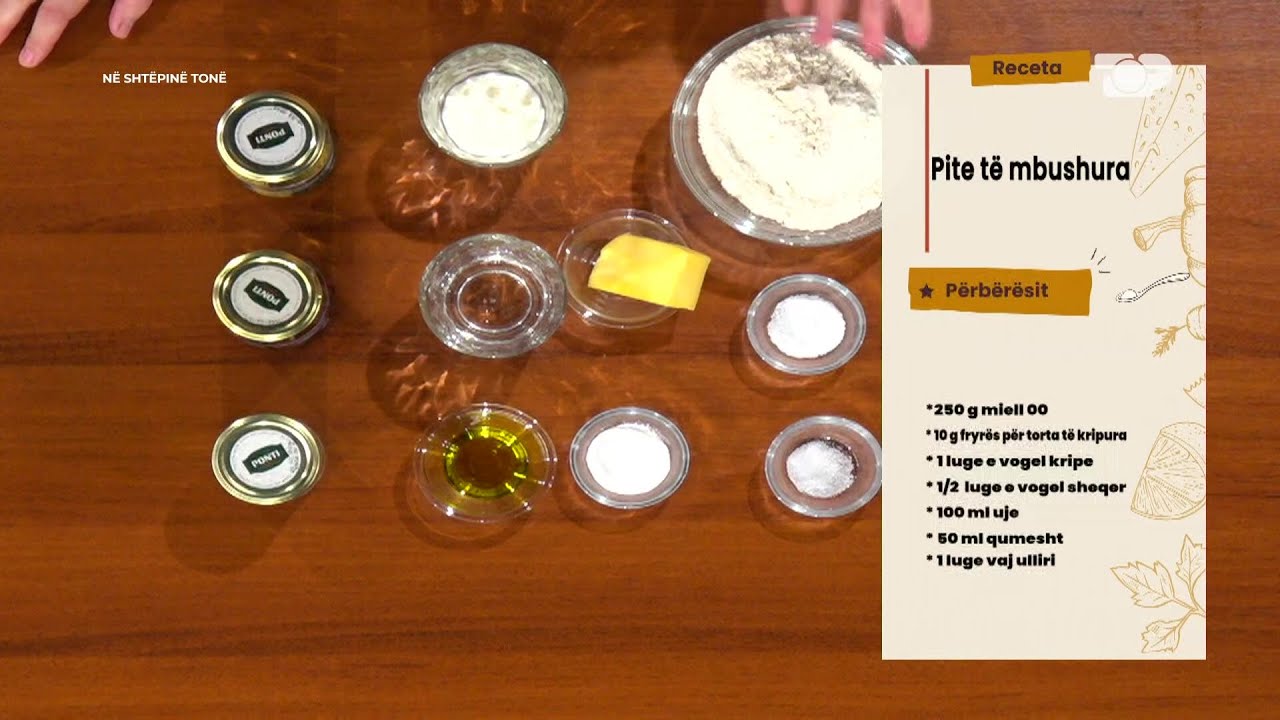 Pite të mbushura nga Linda Fishta- Në Shtëpinë Tonë