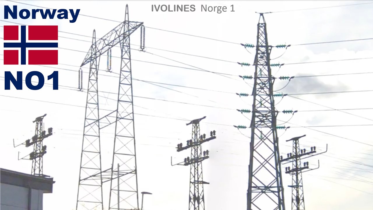 NO1 Power lines in Norge. (156)