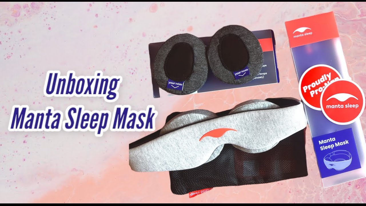Unboxing Manta Sleep Mask 🎁✨ #unboxing #sleepmask #mantasleepmask