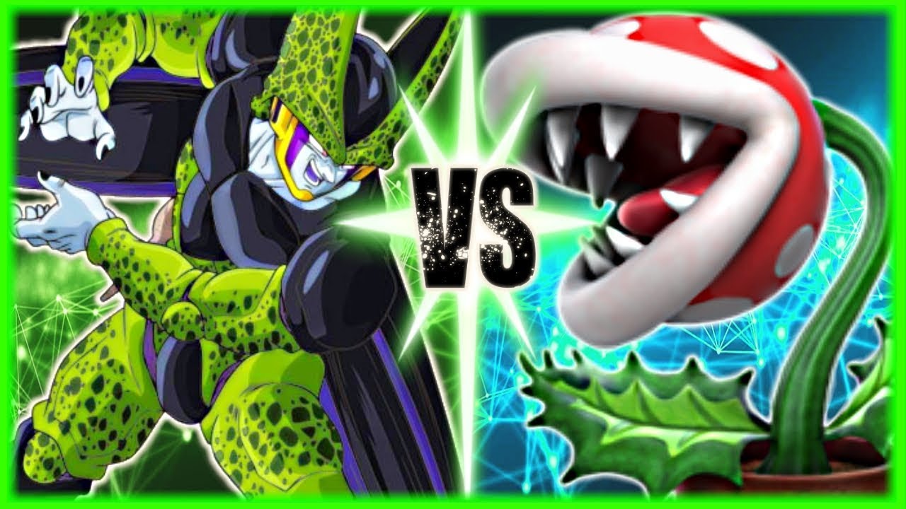 Perfect Cell Vs Piranha Plant (Ft.RhymeStyle)