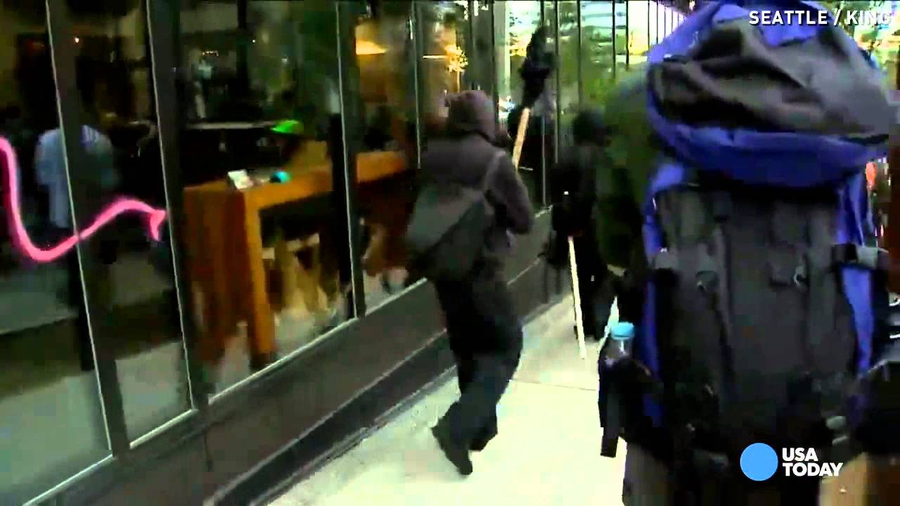 May Day protests turn violent in Seattle