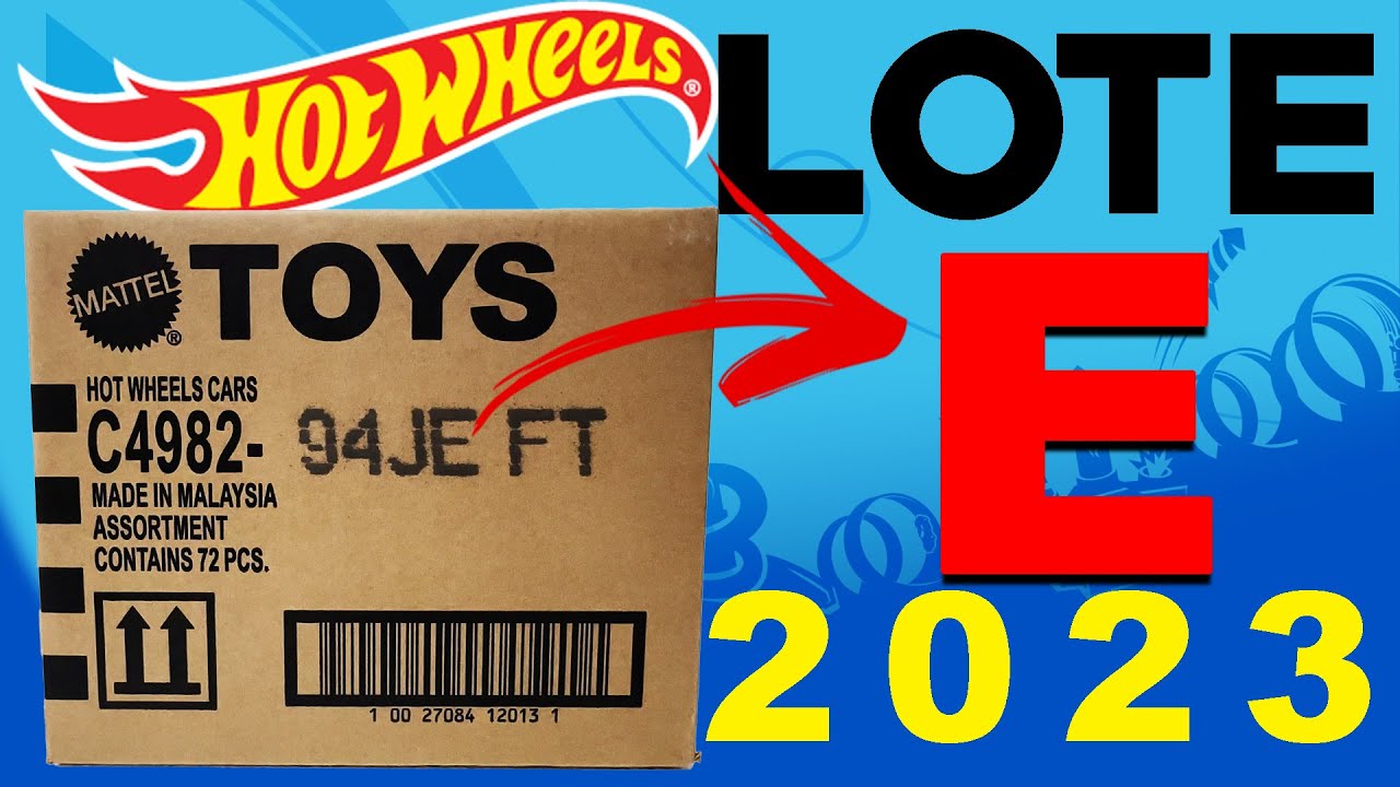 HOT WHEELS LOTE E LINHA BÁSICA 2023