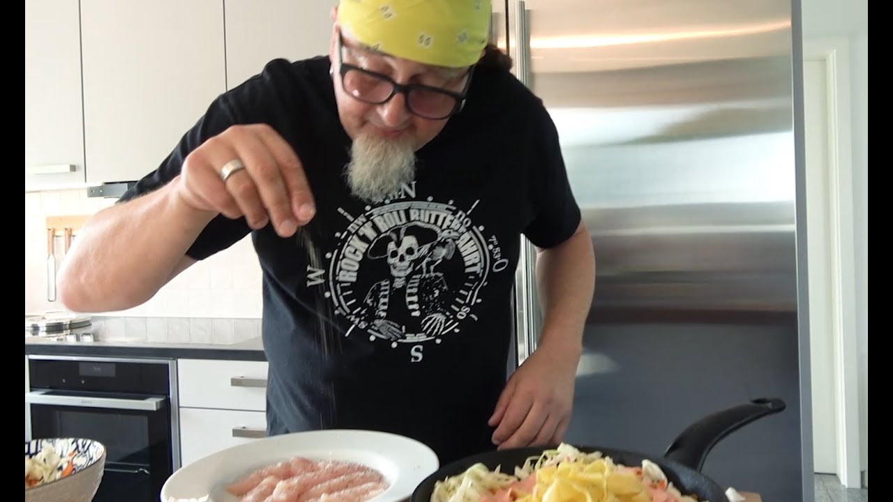 Lachs- oder Hühnchen- Nudelpfanne Tipp #24  von Stefan Marquard 