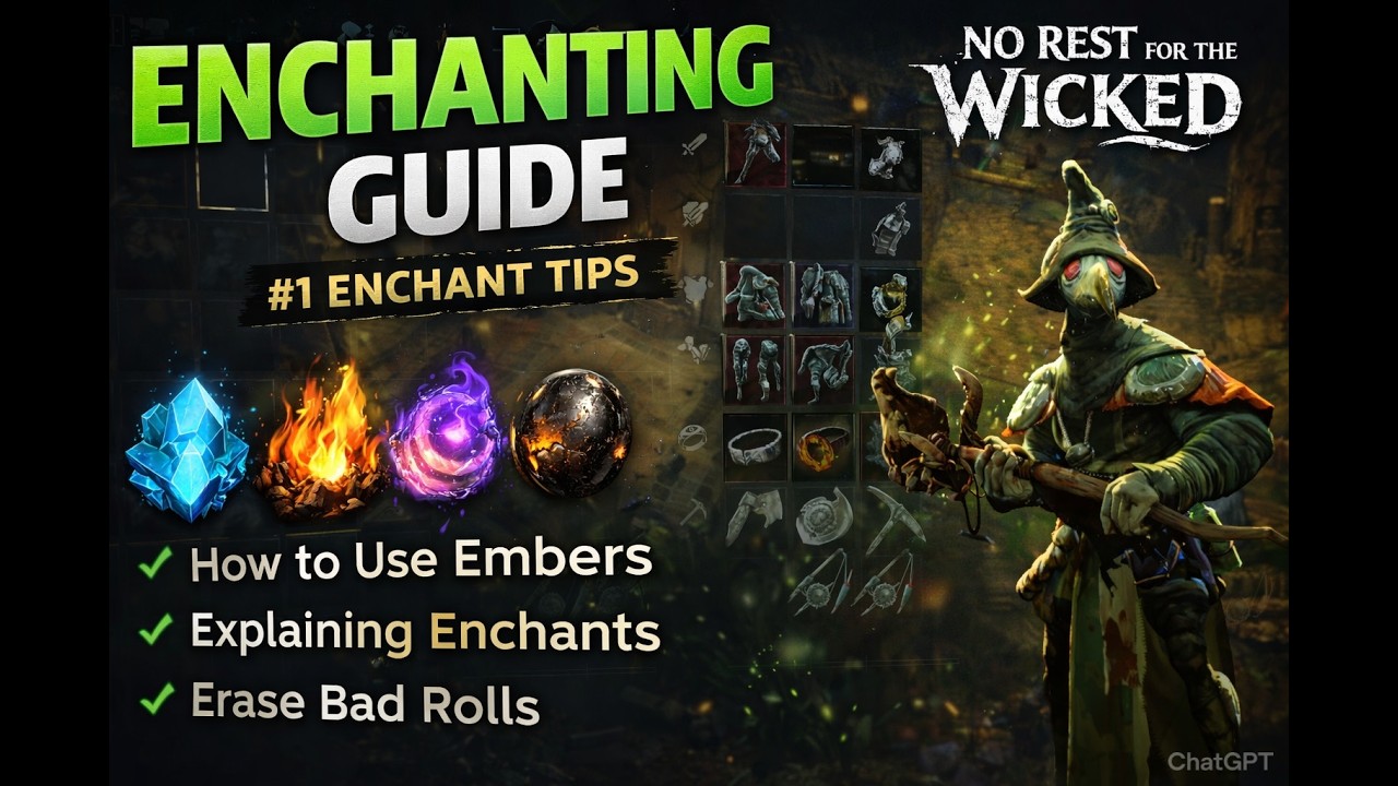 No Rest for the Wicked Enchanting Explained