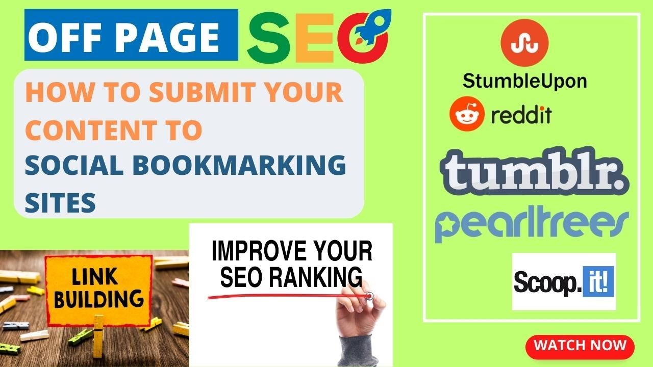 How to Submit Your Content to Social Bookmarking Sites| How to Do Social Bookmarking for SEO 2023
