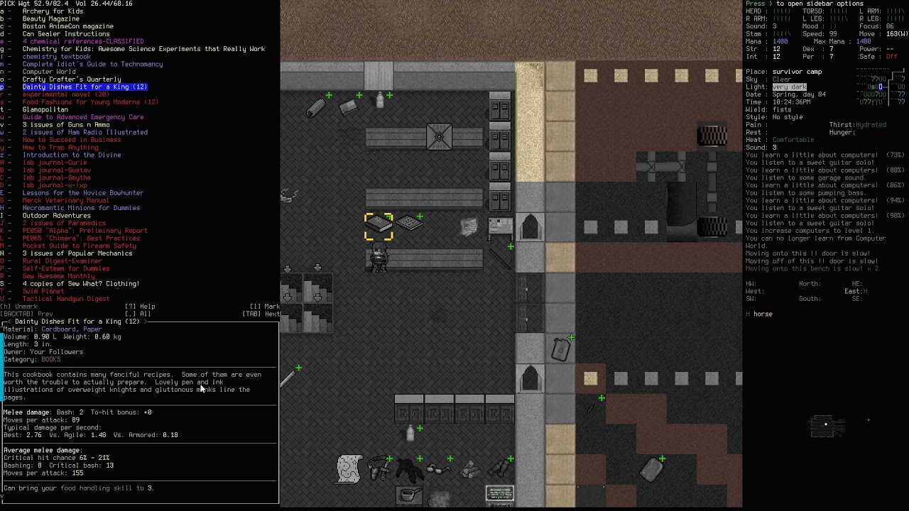CDDA: Magiclysm - Pillaging the Science Lab