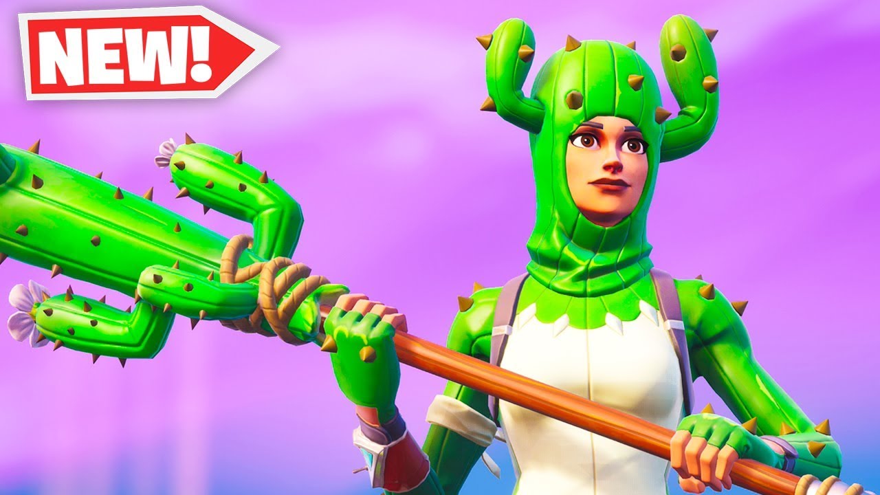 The New CACTUS Skin in Fortnite..