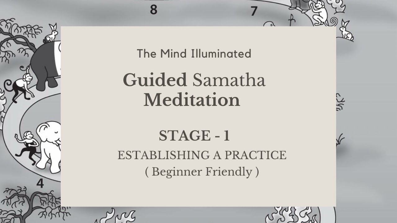 Guided Samatha Meditation | Stage-1 | Establish A Practice | The Mind Illuminated
