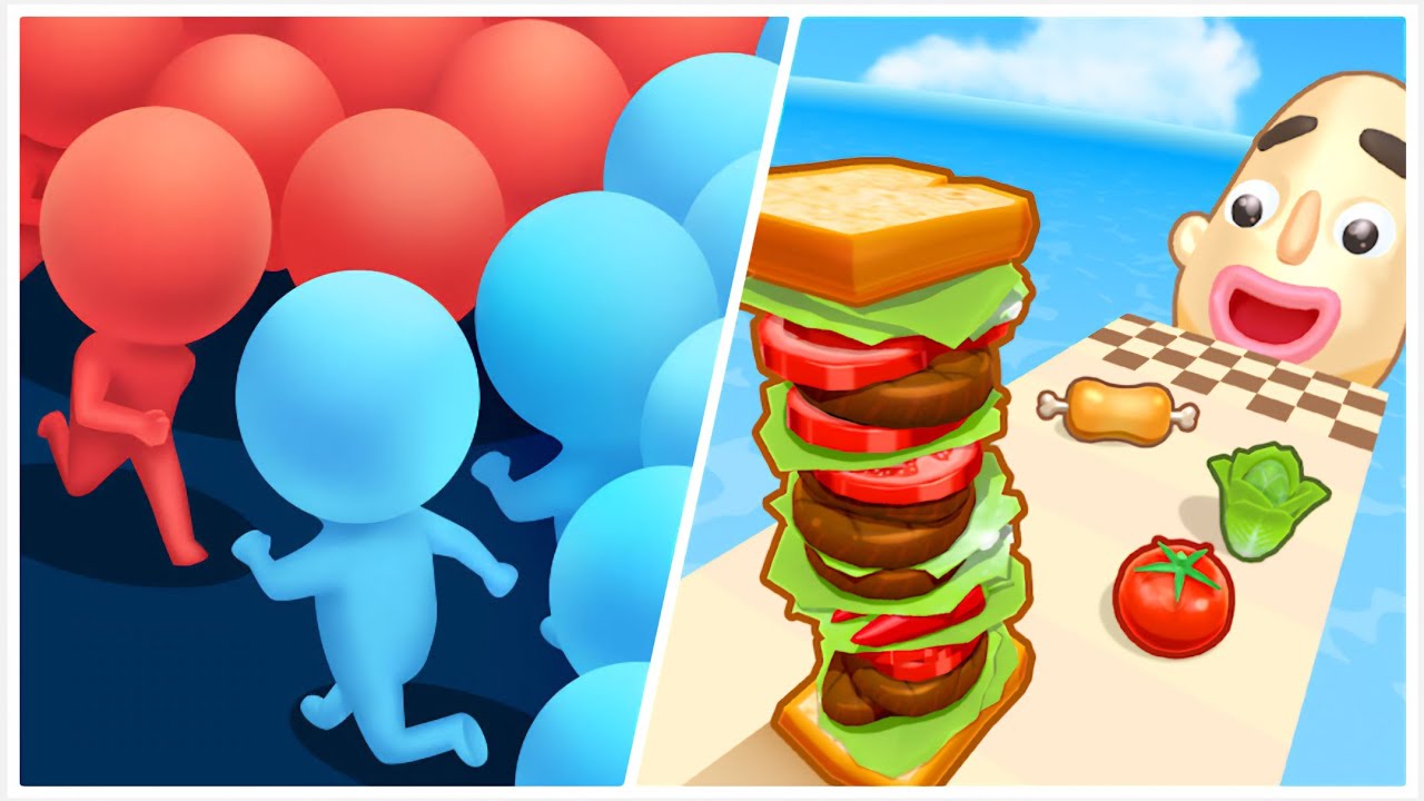 Sandwich Runner | Count Masters - All Level Gameplay Android,iOS - New MEGA APK UPDATE